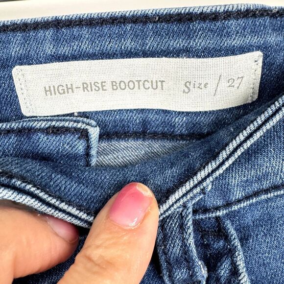 Pilcro & the Letterpress Anthropologie High Rise Bootcut Jeans 🛸 Size 27 - Picture 4 of 10